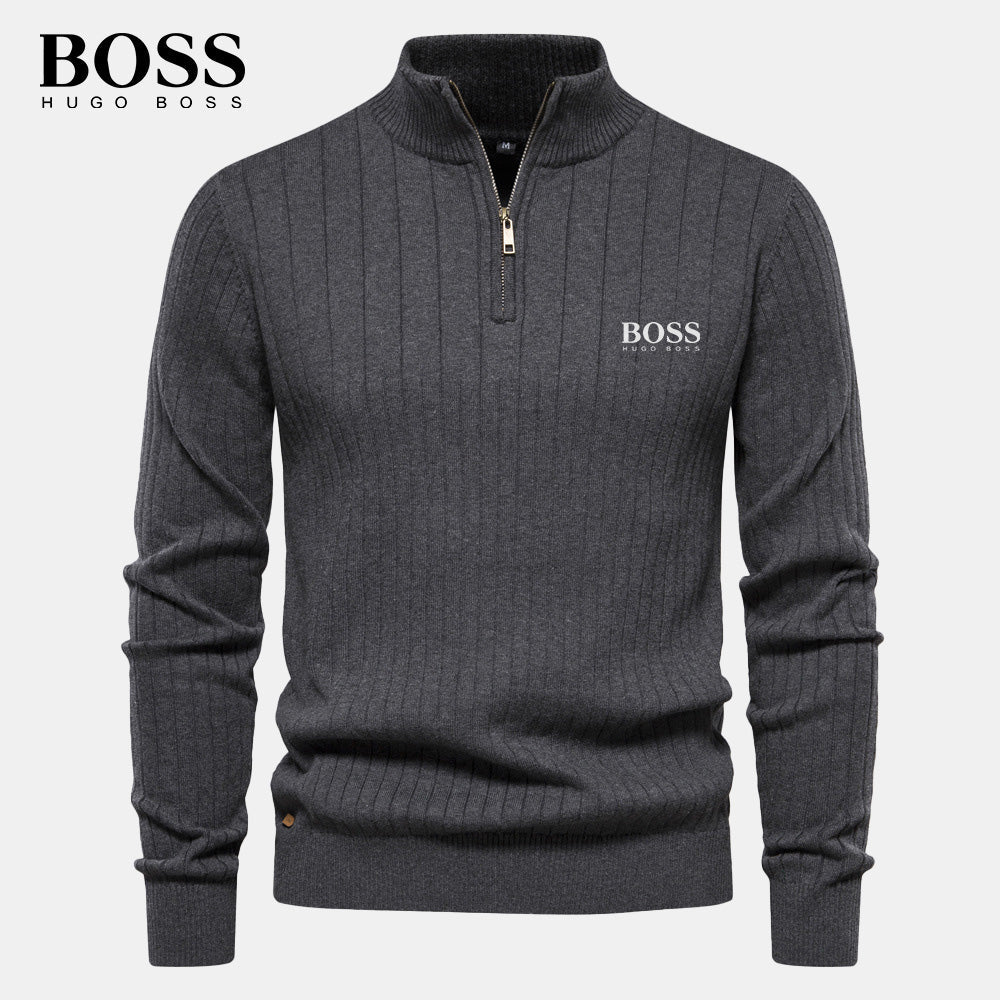 BOSS™ - Premium zip sweater