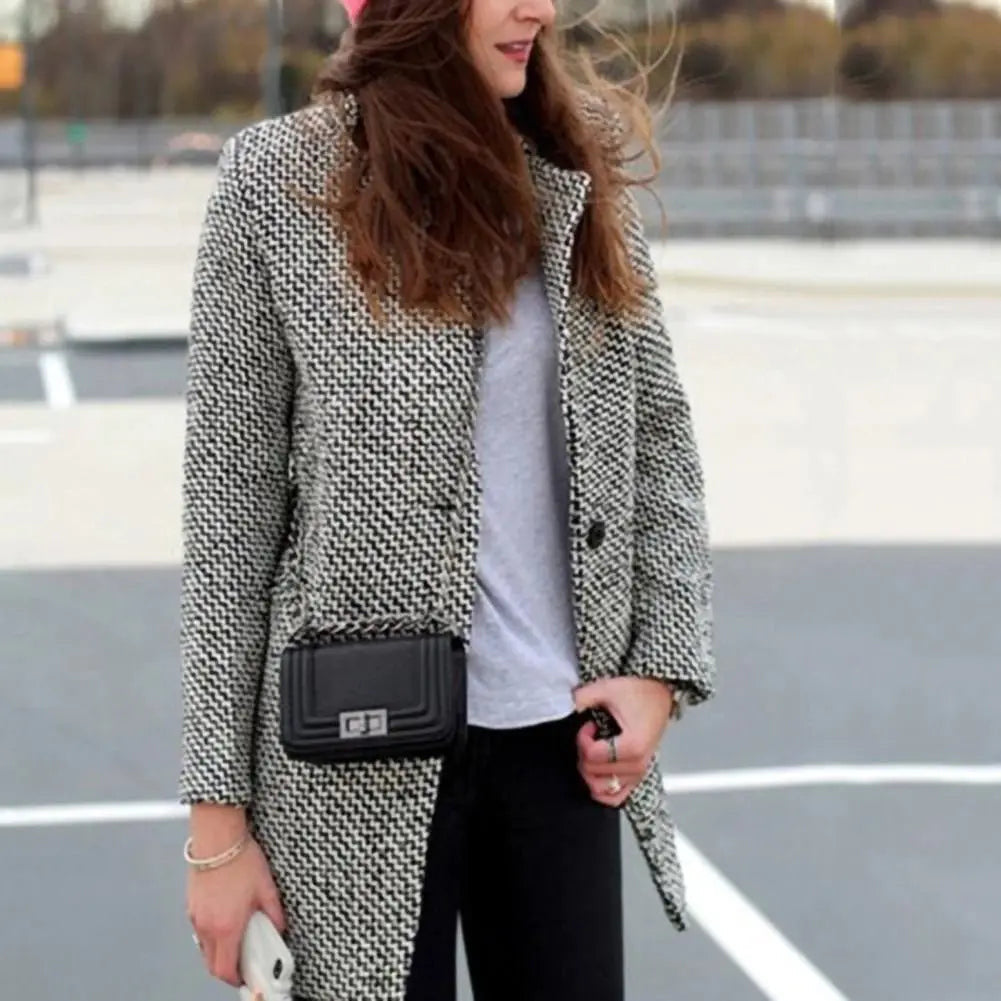 Women's 3/4 Wool Coat