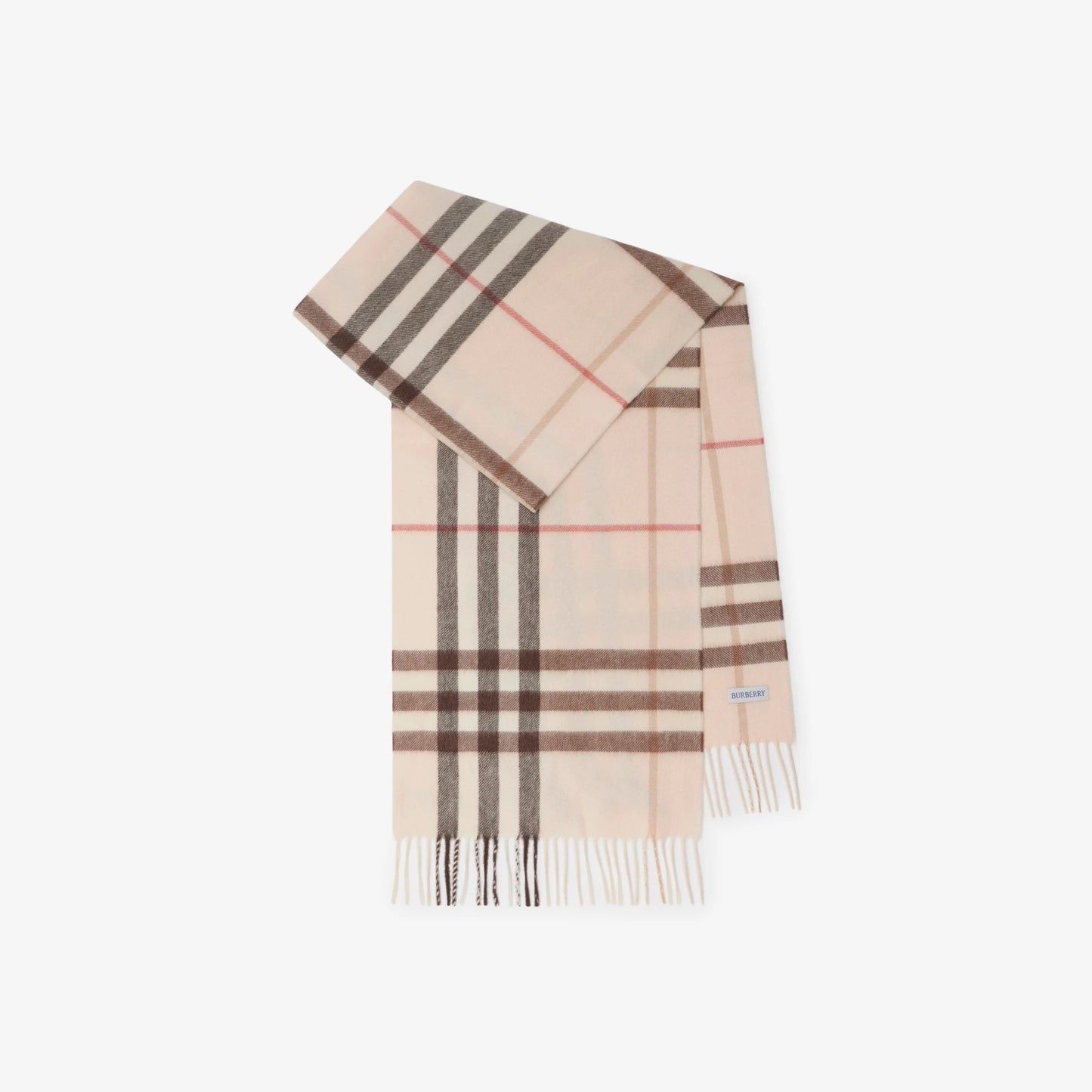 Check Cashmere Scarf