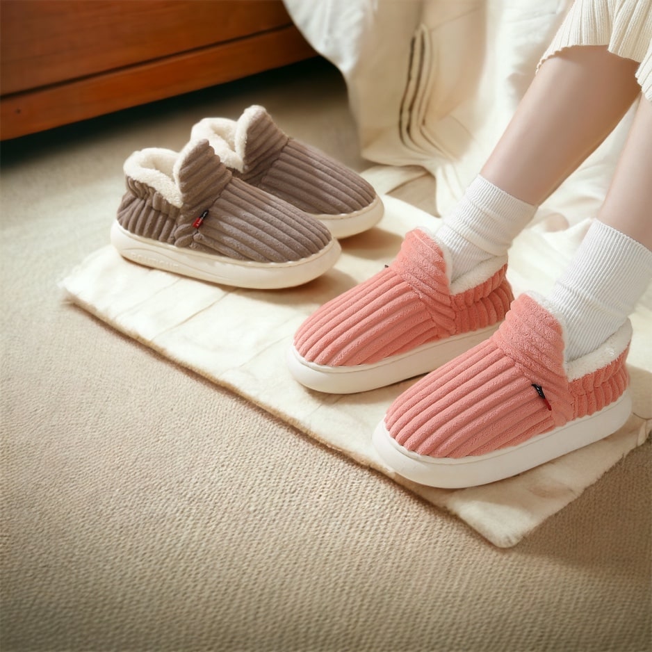 Warm & Soft Cotton Slippers