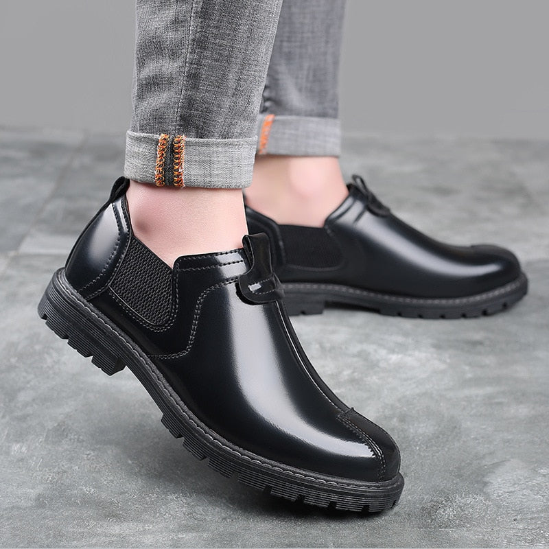 LondonEdge Leather Boots