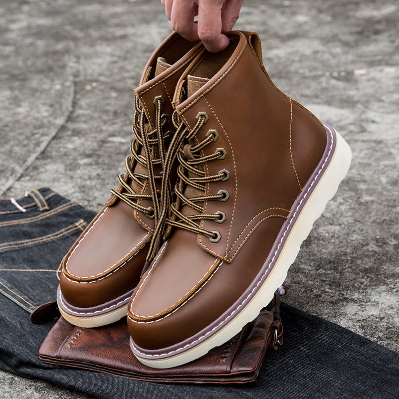 Jackson Menswear Co. Leather Boots