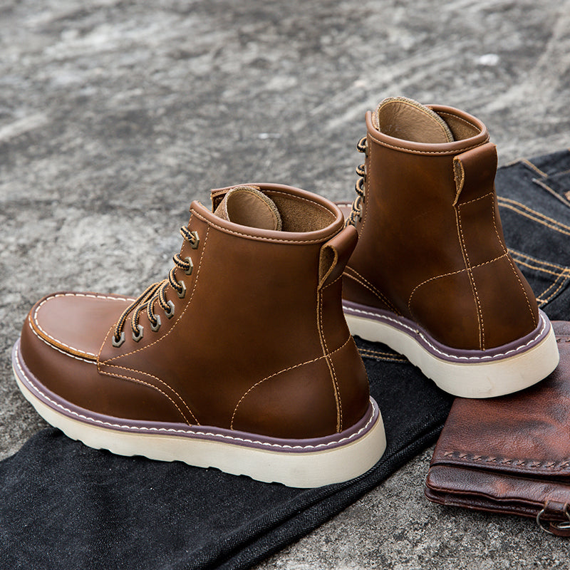 Jackson Menswear Co. Leather Boots