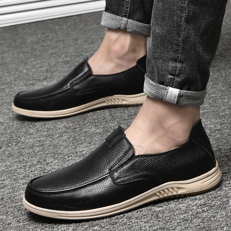 GlideStride Moccasin Loafers