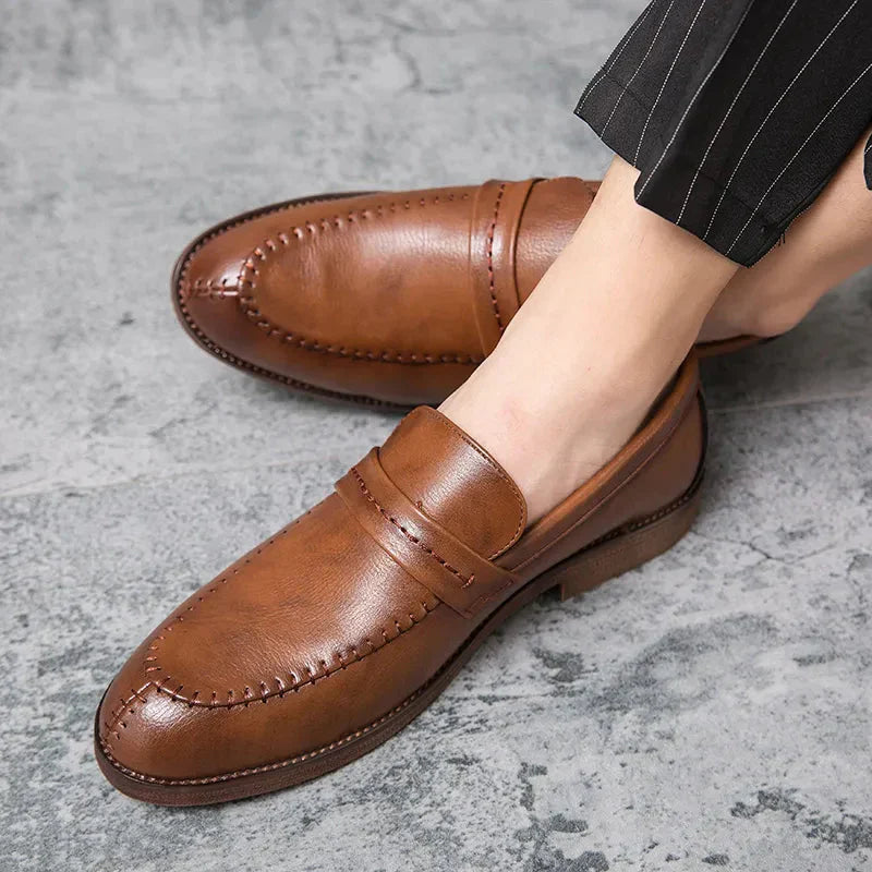 DanRidge Genuine Leather Loafers